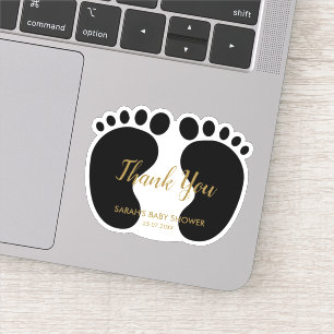 Sticker Baby shower partie merci
