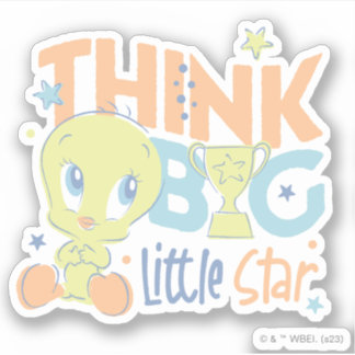 Sticker Baby TWEETY™ - Pensez à Big Little Star