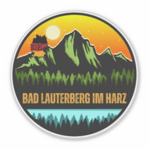 Sticker Bad Lauterberg im Harz, Allemagne