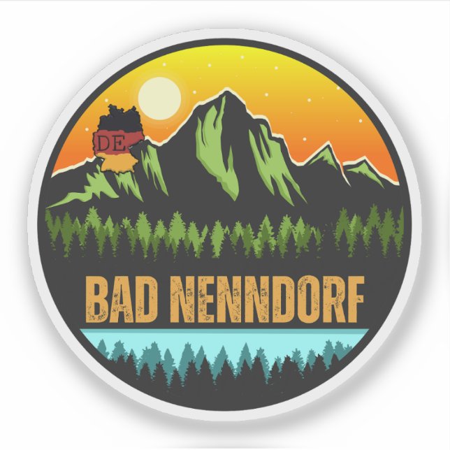 Sticker Bad Nenndorf, Allemagne (Devant)