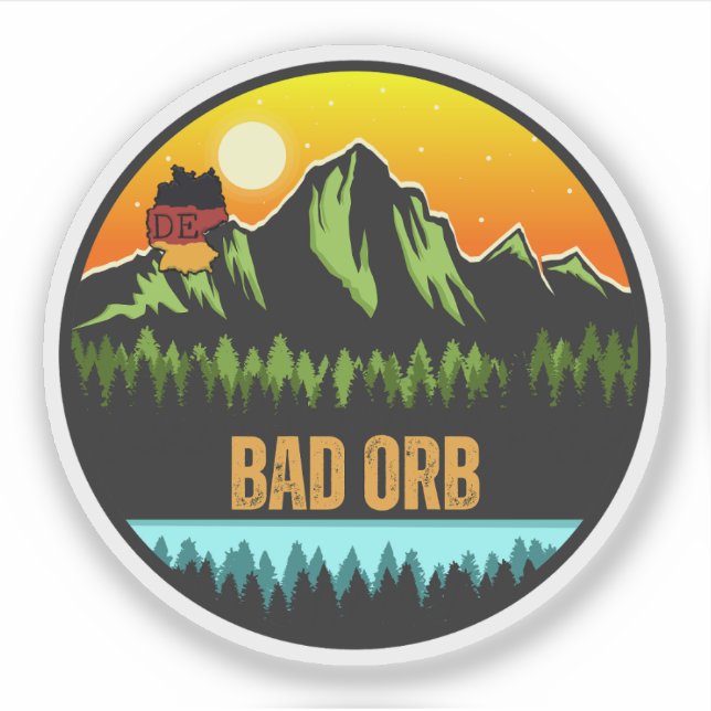 Sticker Bad Orb, Allemagne (Devant)