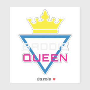 Sticker Baddie Queen Crown Y2K