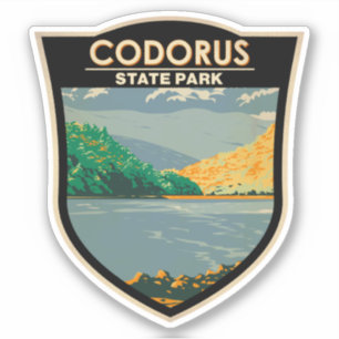 Sticker Badge Codorus State Park Pennsylvania