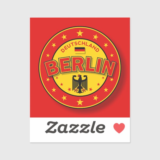 Sticker Badge de Berlin (Feuille)