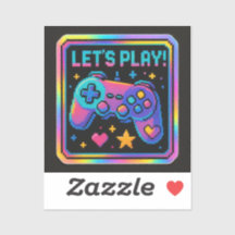 Badge de joueur d'art pixelisé LEVEL UP