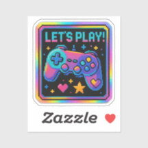 Badge de joueur d'art pixelisé LEVEL UP