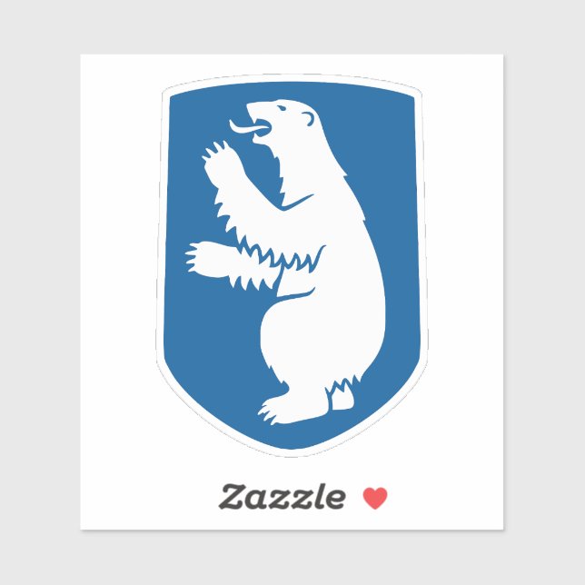 Sticker Badge du Groenland (Feuille)