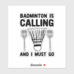 Sticker Badminton - Badminton