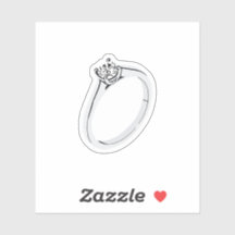 Bague de fiançailles en diamant