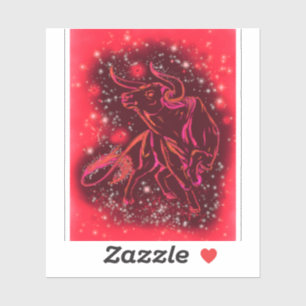 Sticker Bague Magic Red Neon - Nuit étoilée Extraordinai