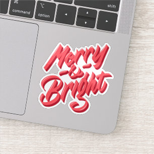 Sticker Baguette joyeuse et brillante