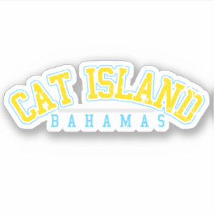 Sticker Bahamas Cat Island Vacances Cruise