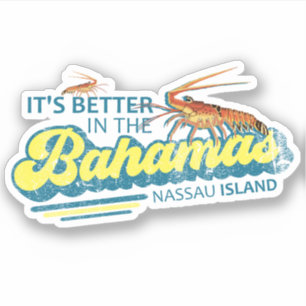 Sticker Bahamas Nassau Bahamas Vacation Cruise