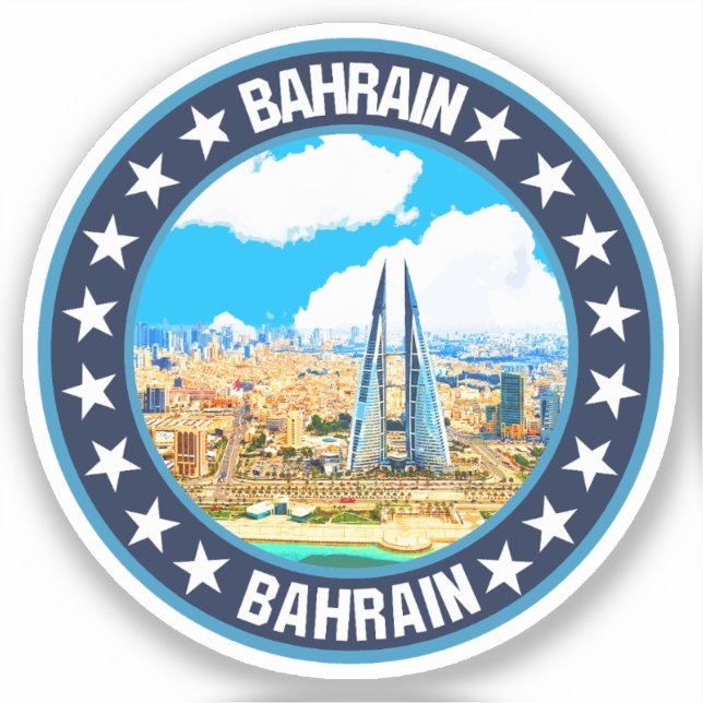 Sticker Bahreïn (Recto)