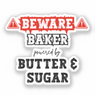 Sticker Baker Alimenté Par Beurre Et Sucre   Baking amusan