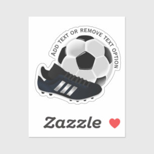 Sticker Bal de football et de nettoyage des sports