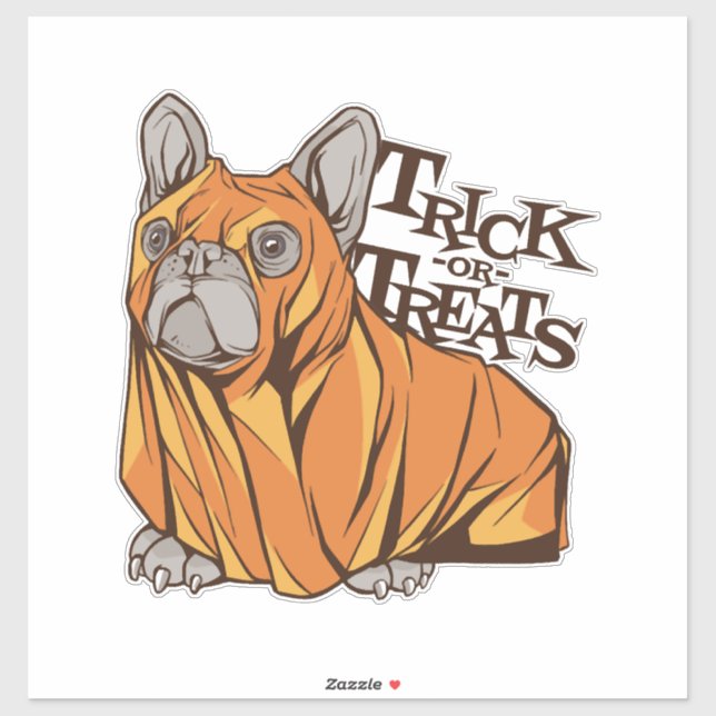 Sticker Balais d'Halloween (Feuille)
