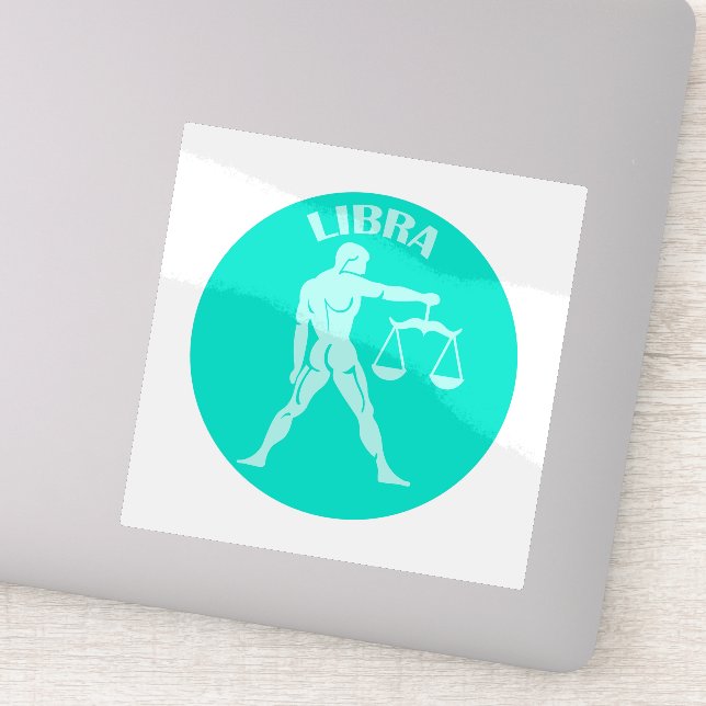 Sticker Balance, Signe du zodiaque, Horoscope, Astrologie (Détail)