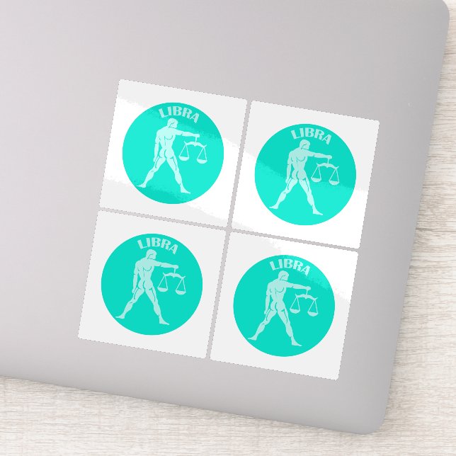 Sticker Balance, Signe du Zodiaque, Horoscope, Astrologie (Détail)
