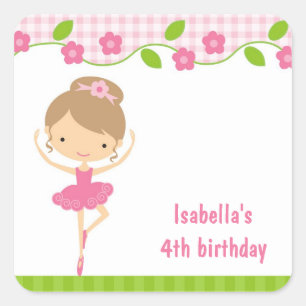 Sticker Ballerina