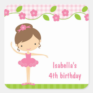 Sticker Ballerina