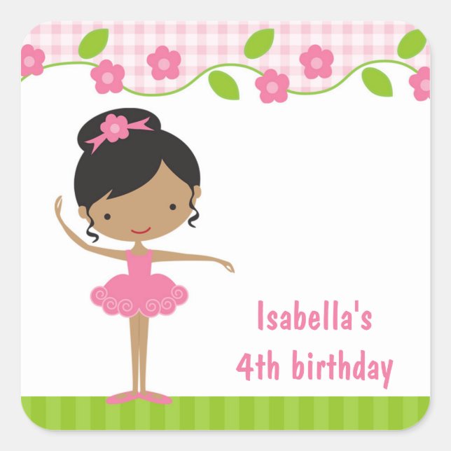 Sticker Ballerina (Devant)