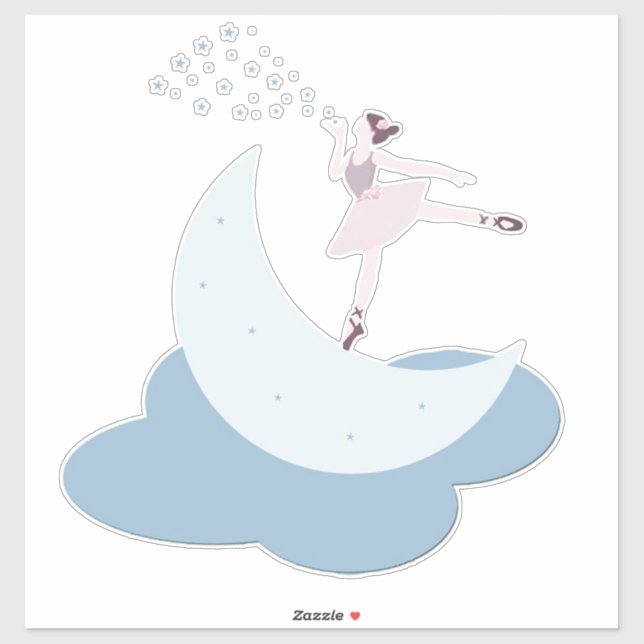 Sticker Ballerine (Feuille)