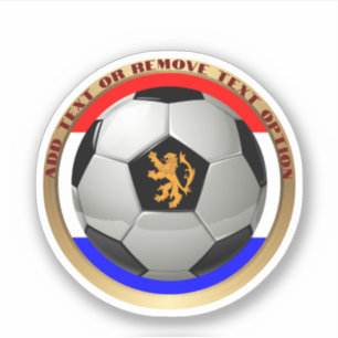 Sticker Ballon de Football des Pays-Bas Sports