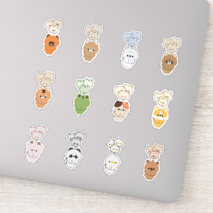 Sticker Ballons d'animaux