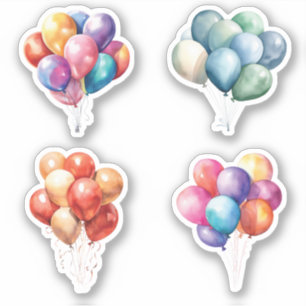Sticker Ballons d'anniversaire