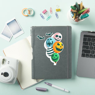 Sticker Ballons d'Halloween
