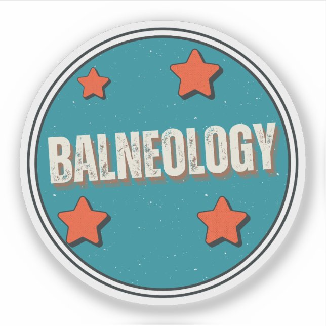 Sticker Balnéologie (Devant)
