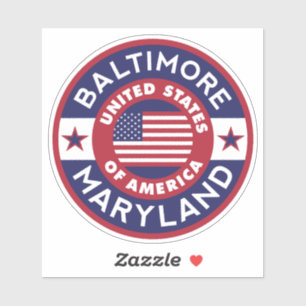 Sticker BALTIMORE, Maryland