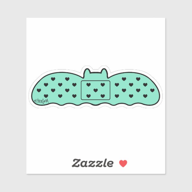 Sticker Bandage en forme de chaume (Feuille)