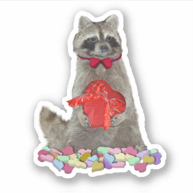 Sticker Bandit Raton d'amour (Devant)