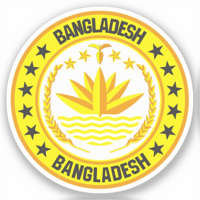 Sticker Bangladesh (Recto)