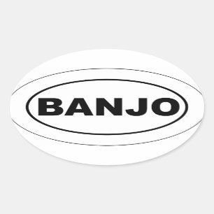 Sticker Banjo Bumper