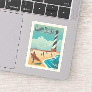 Sticker Banques extérieures   Caroline du Nord