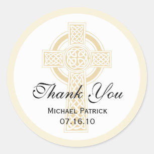 Sticker baptisant, douche ou première communion