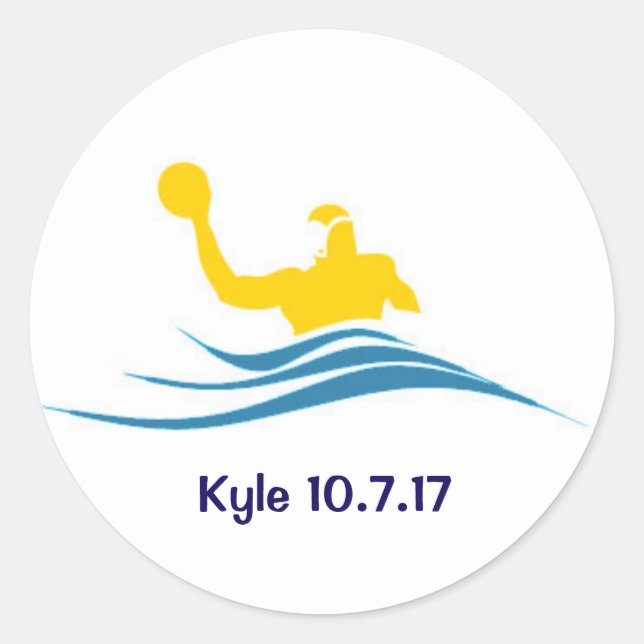 sticker bar mitzvah de Kyle (Devant)