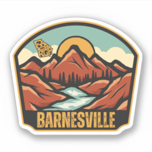 Sticker Barnesville, Géorgie