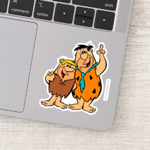 Sticker Barney Rubble et Fred Flintstone