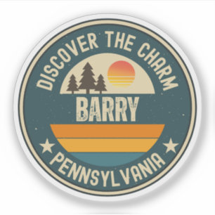 Sticker Barry, Pennsylvanie
