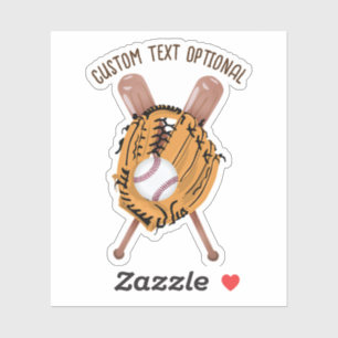 Sticker Baseball, Glove et chauves-souris