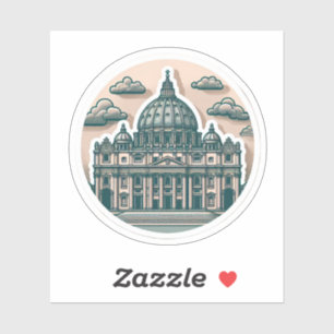 Sticker Basilique Saint-Pierre (Cité du Vatican)