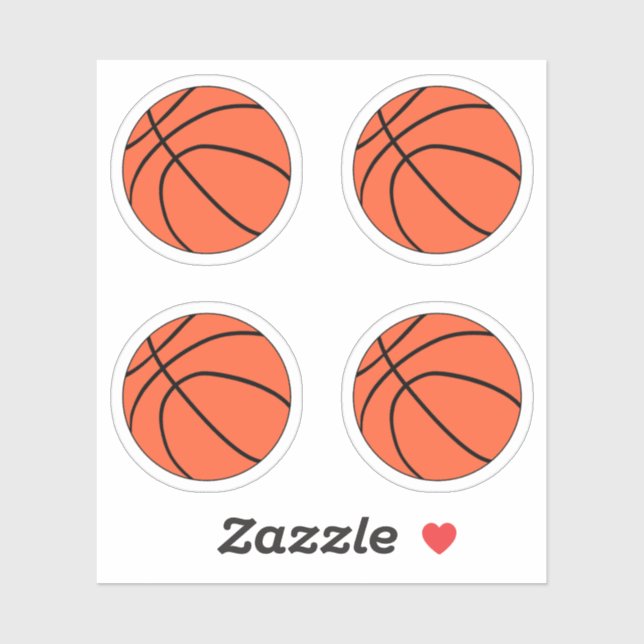 Sticker Basket-ball pack (Feuille)