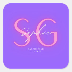 Sticker Bat mitzvah de Sophie
