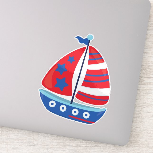 Sticker Bateau à voile, Voile, Voile, Bateau, Voile, Batea