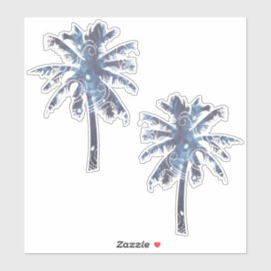 Sticker Batik Palm Trees de Bali