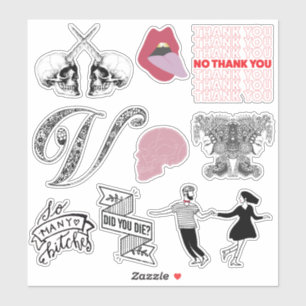 STICKER BÂTIMENTS ICONS CHIC DE VW